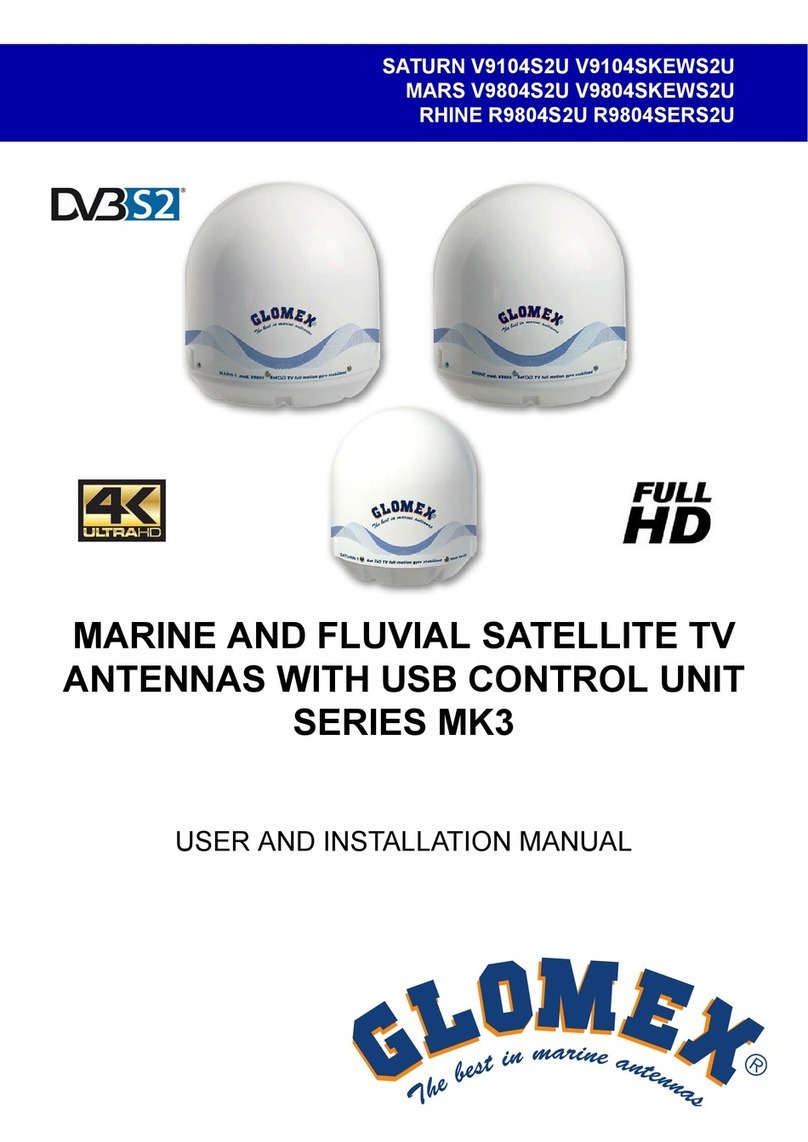 Glomex MK3 Series User and installation manual
