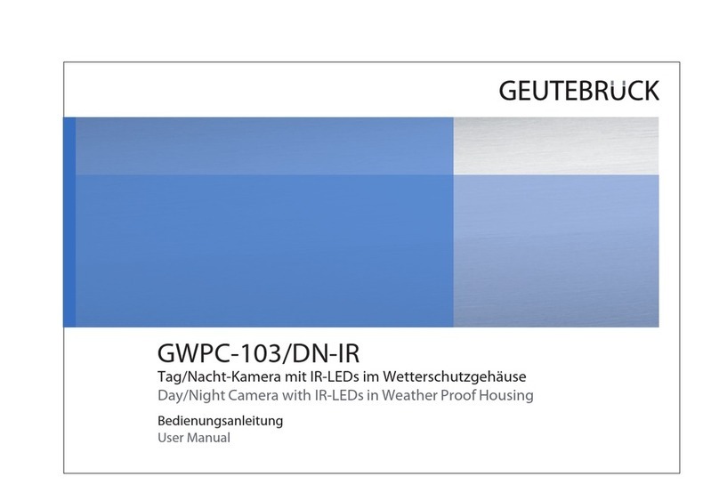 Geutebruck GWPC-103/DN-IR user manual