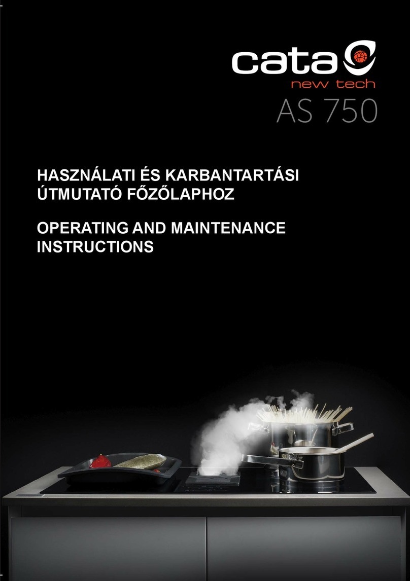 Cata AS 750 Operating and maintenance instructions Cata AS 750 Operating and maintenance instructions