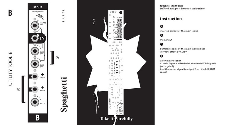 Bastl Instruments Spaghetti Utility Toolie quick start guide