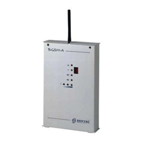 Bentel BGSM-A Series manual