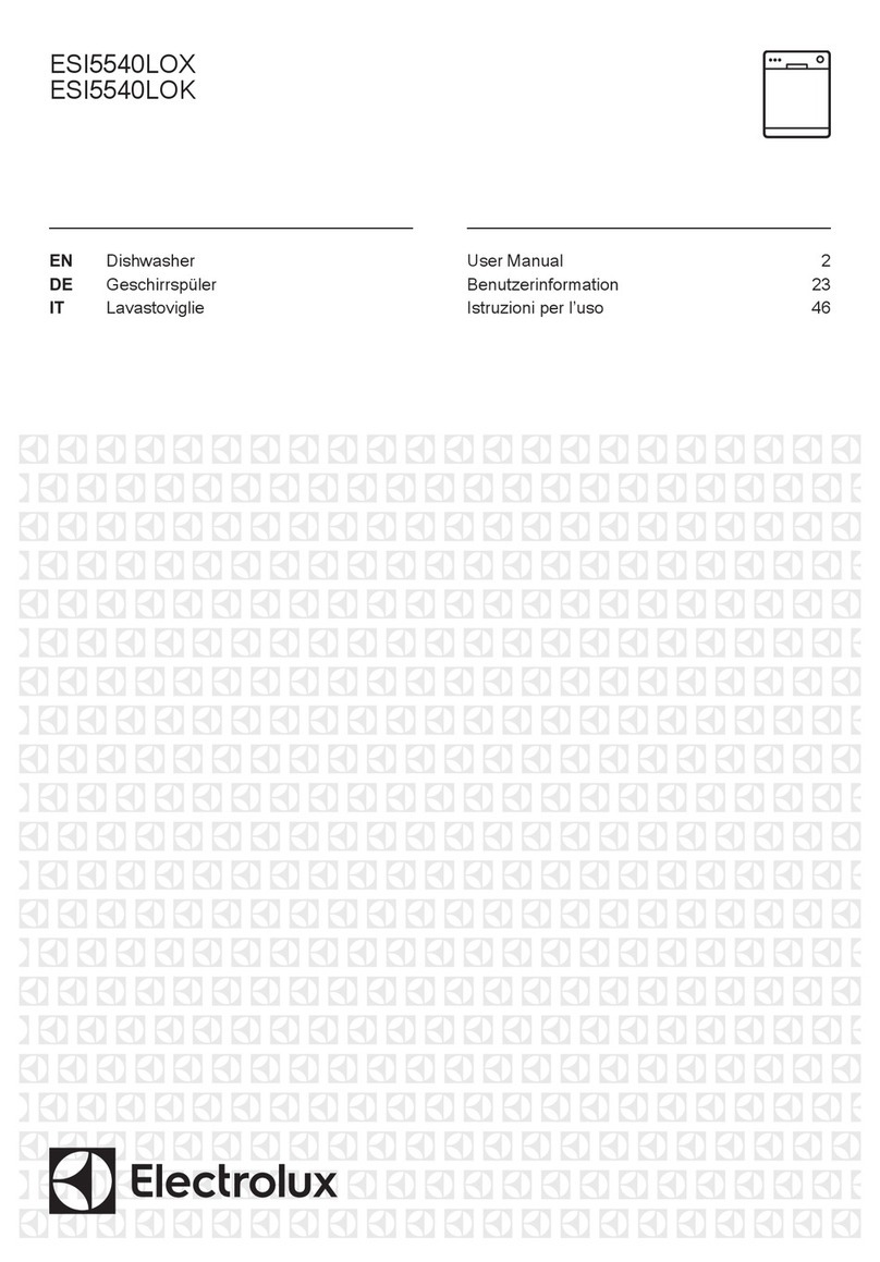 Electrolux ESI5540LOX User manual