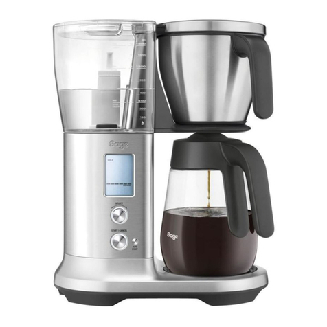 Sage Precision Brewer SDC400 User manual