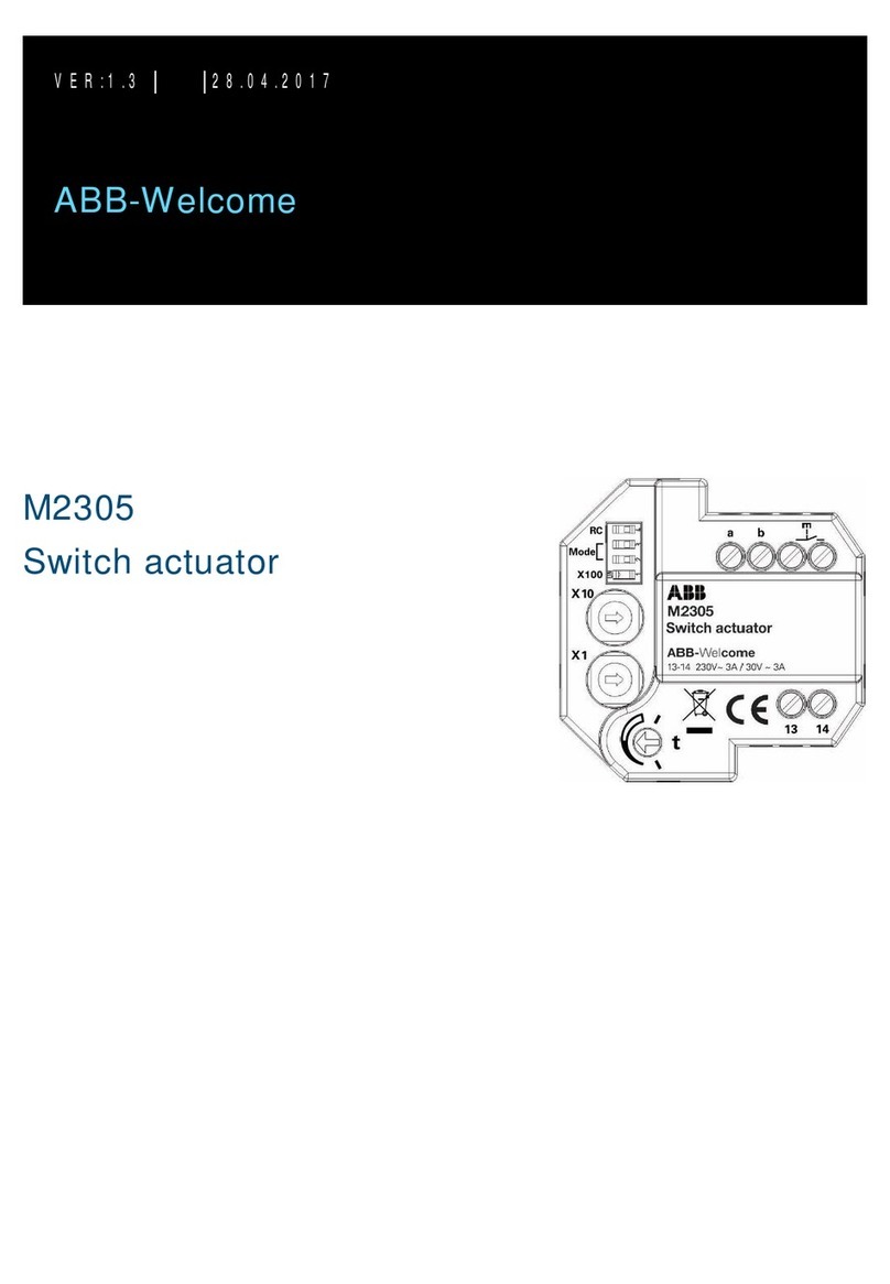 ABB M2305 User manual
