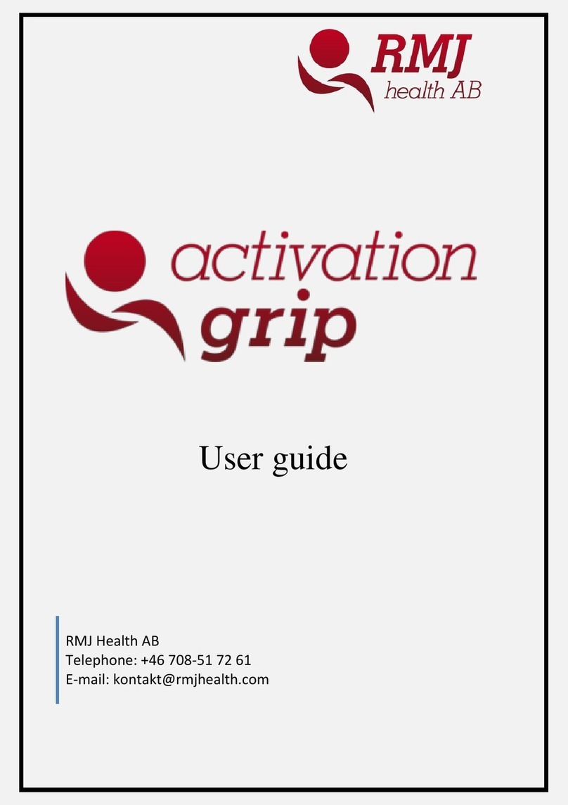 RMJ Health AB Activation Grip user guide