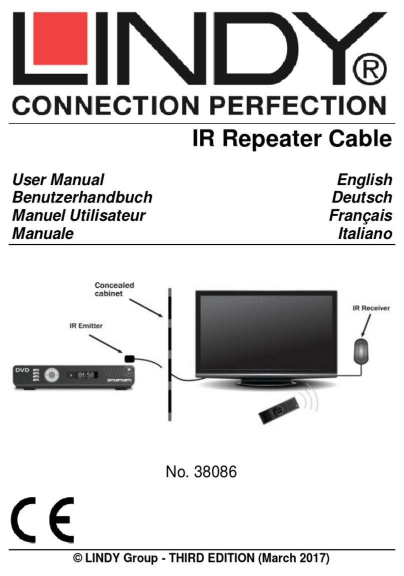 Lindy 38086 user manual