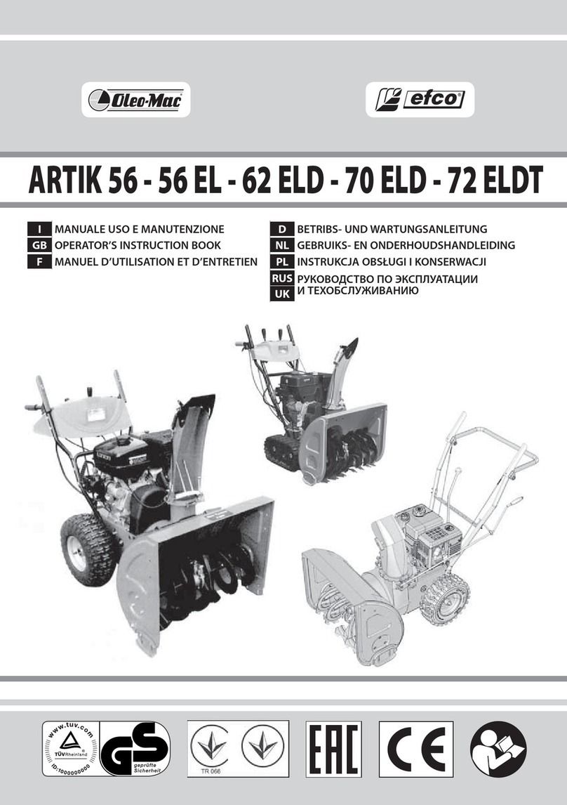 Oleo-Mac efco ARTIK 56 manual