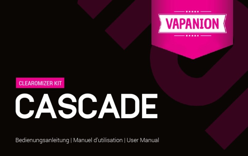 vapanion Cascade user manual