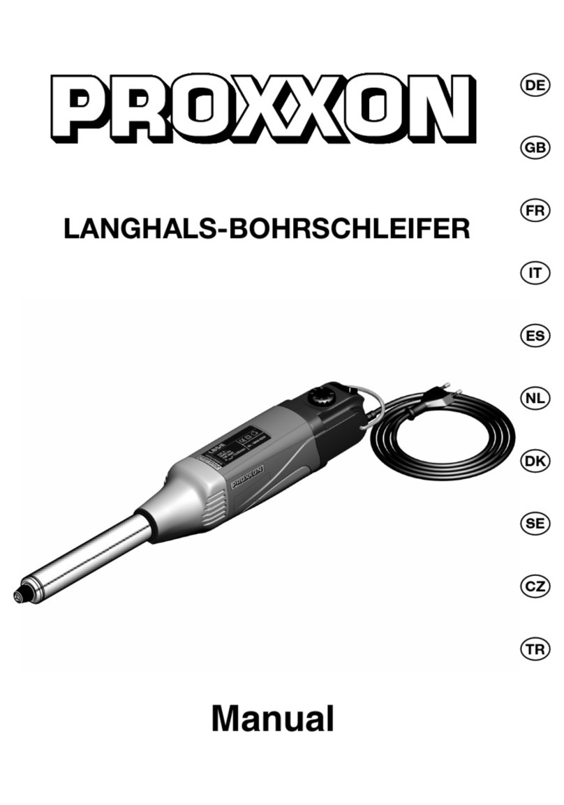 Proxxon LBS/E User manual