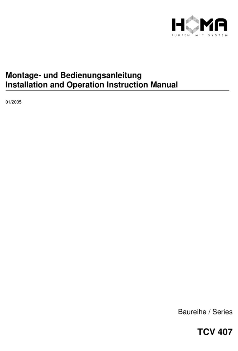 Homa TCV 407 Series Service manual