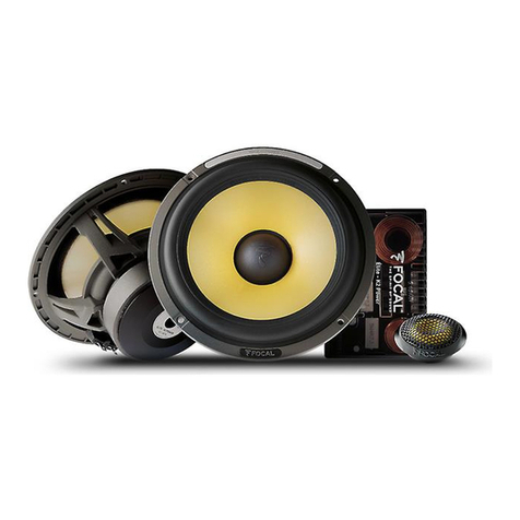 Focal Elite K2 Power Series user manual