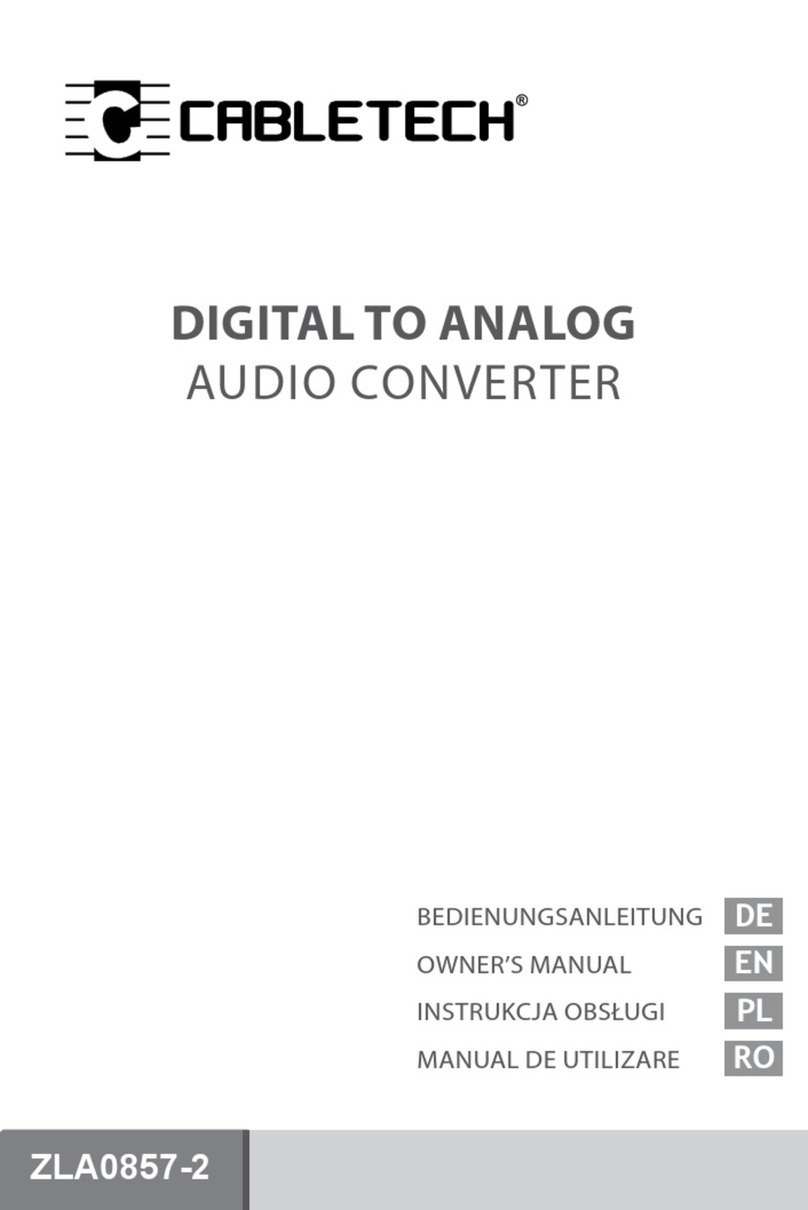 Cabletech ZLA0857-2 owner's manual