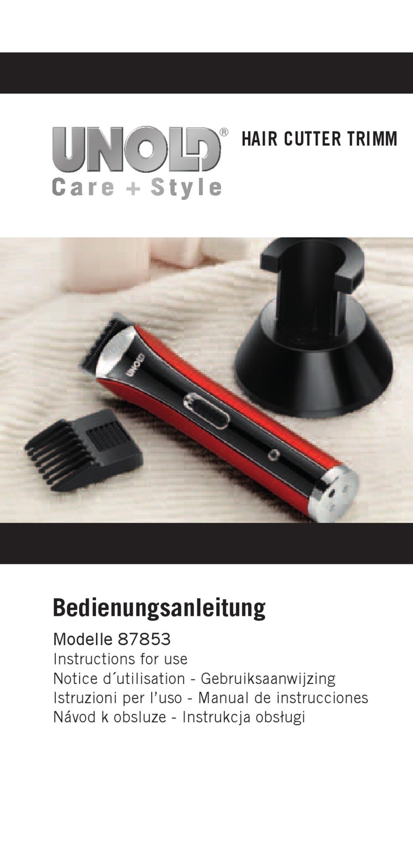 Unold 87853 User manual