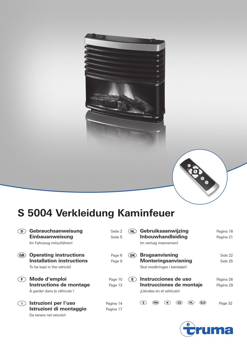 Truma Ultraheat S 5004 Operating instructions & installation instructions