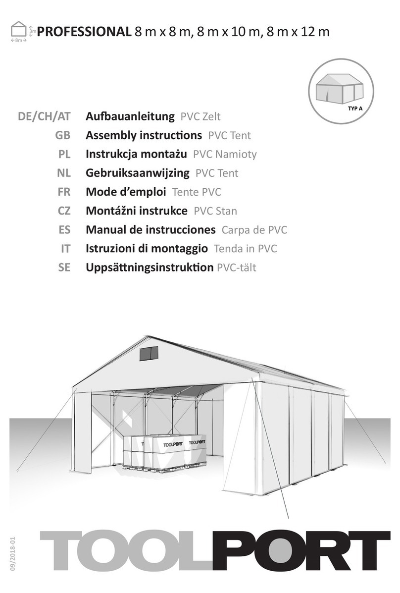 toolport PROFESSIONAL Series Assembly instructions