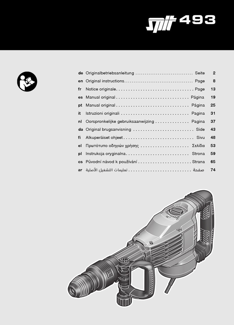 SPIT 493 Original instructions