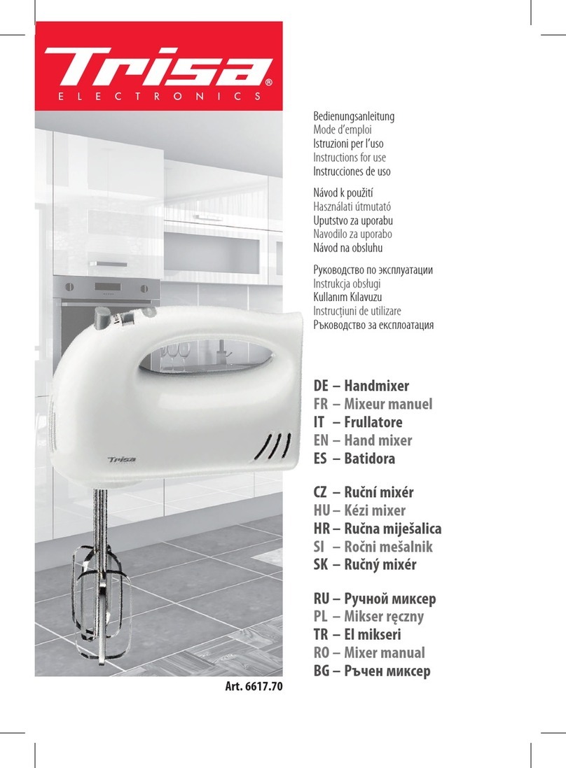 Trisa 6617.70 Instructions for use