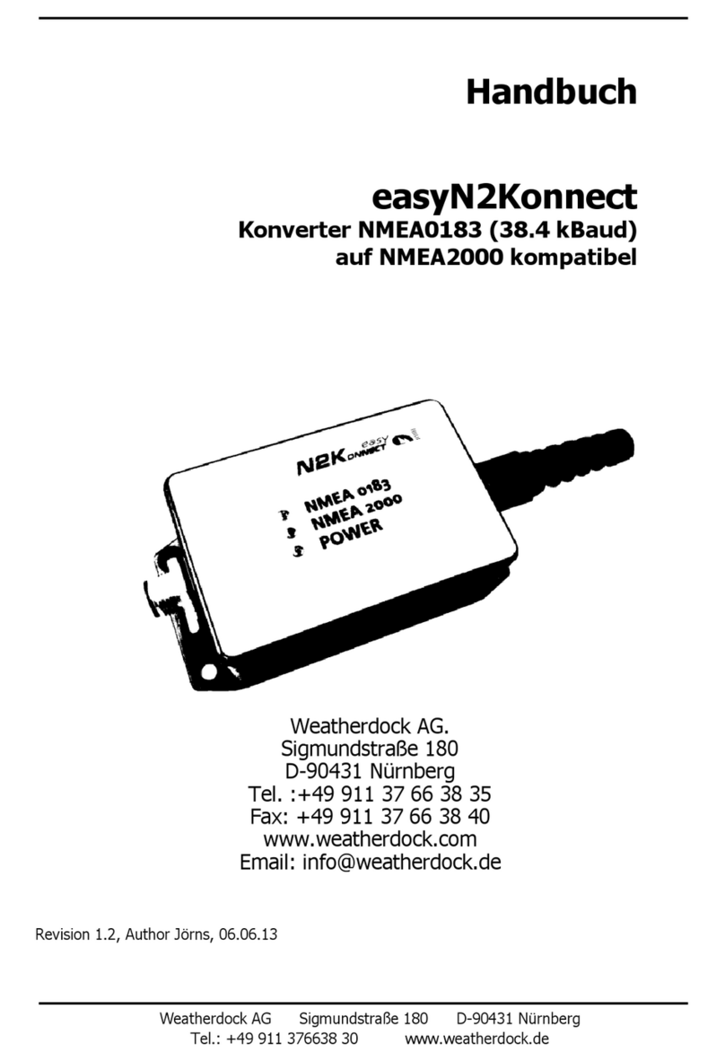 Weatherdock easyN2Konnect manual