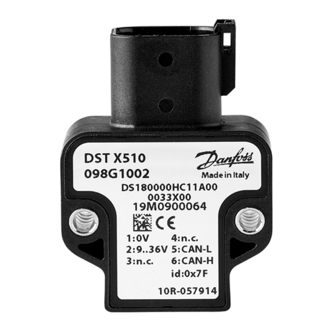 Danfoss DST X510 installation guide