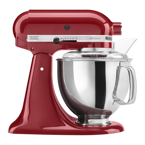 KitchenAid KSM180RP Series User manual