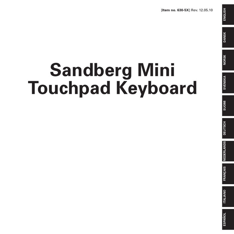 Sandberg Mini 630-5 Series manual