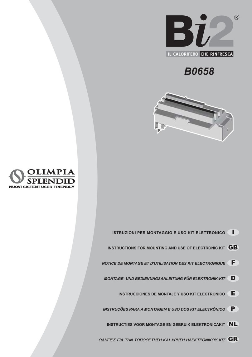 Olimpia splendid Bi2 Series Instructions for mounting and use