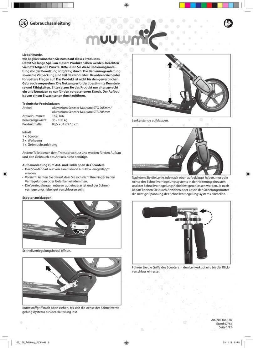 Muuwmi 166 owner's manual