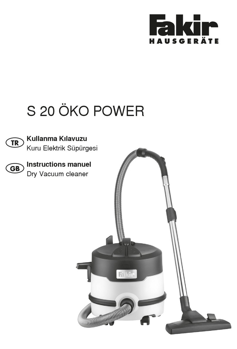 Fakir S 20 OKO POWER Configuration guide