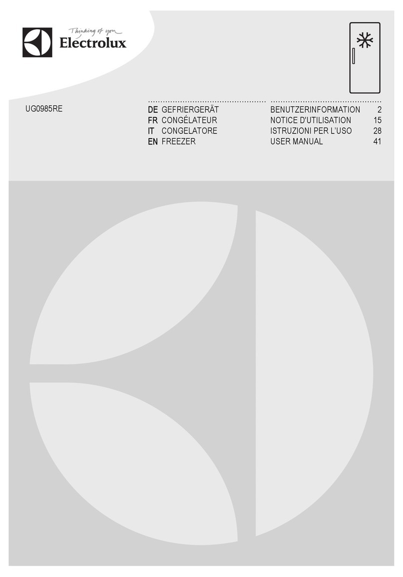 Electrolux UG0985RE user manual