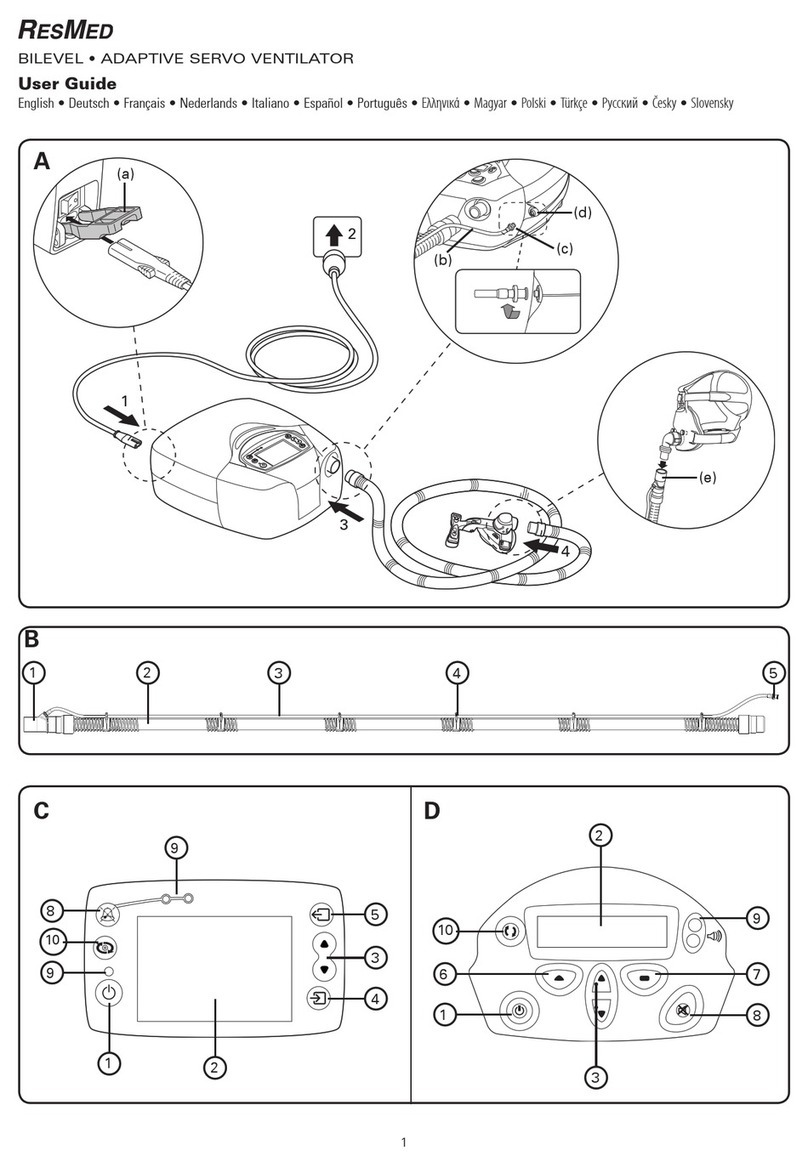 ResMed VPAP III ST-A user guide