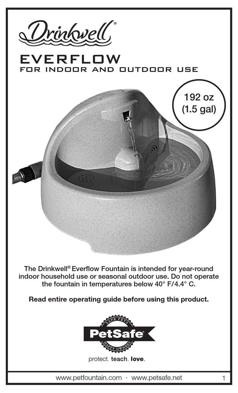 Drinkwell EVERFLOW operating guide