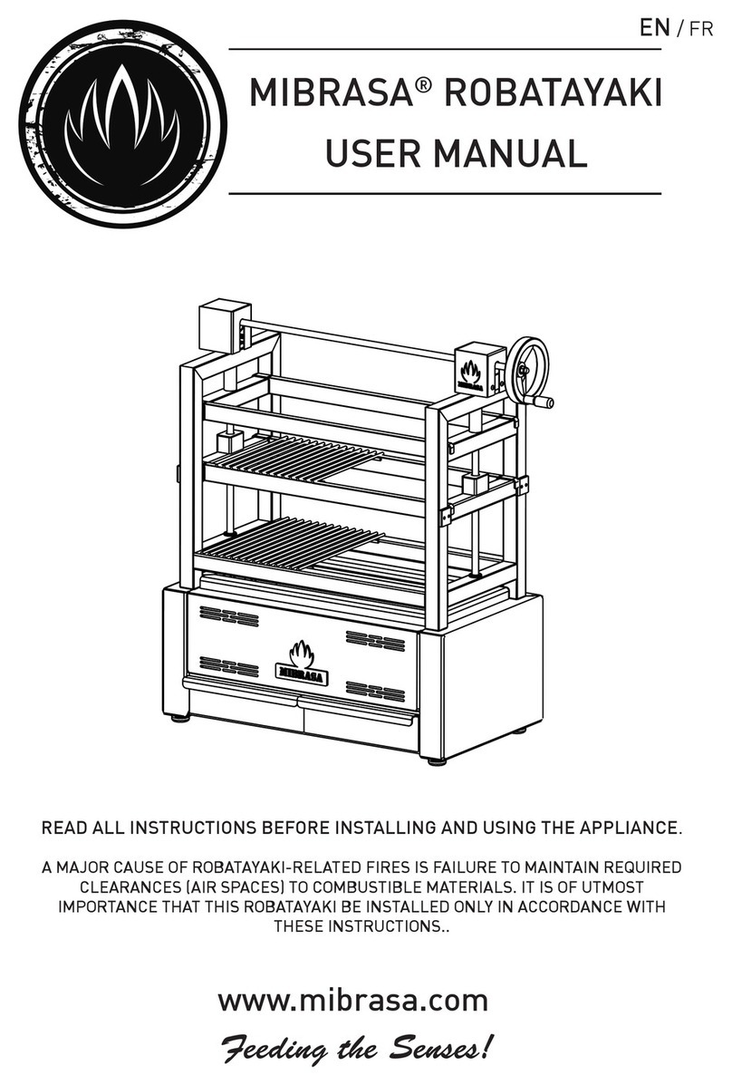 Mibrasa ROBATAYAKI RM SE Series user manual
