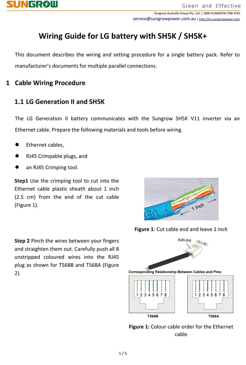 Sungrow SH5K User manual