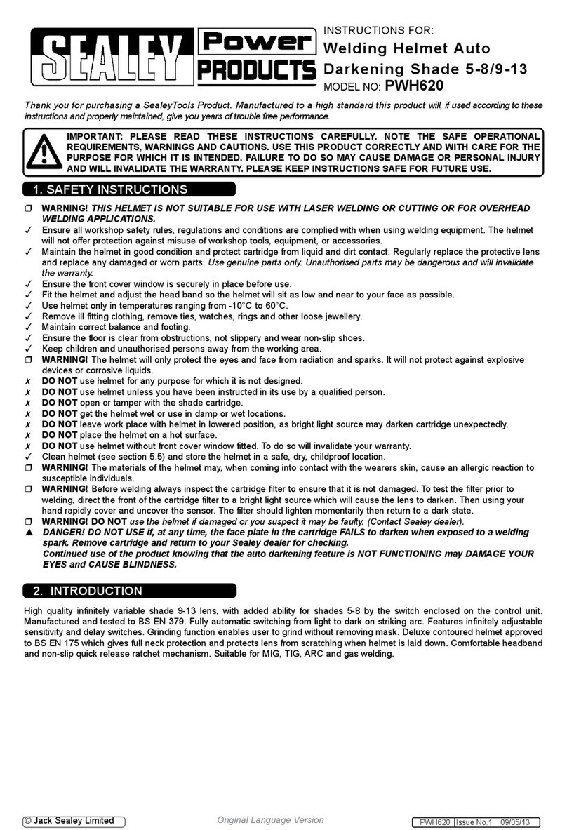 Sealey PWH620 User manual