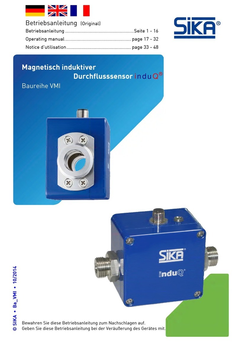 SIKA induQ VMI Series User manual