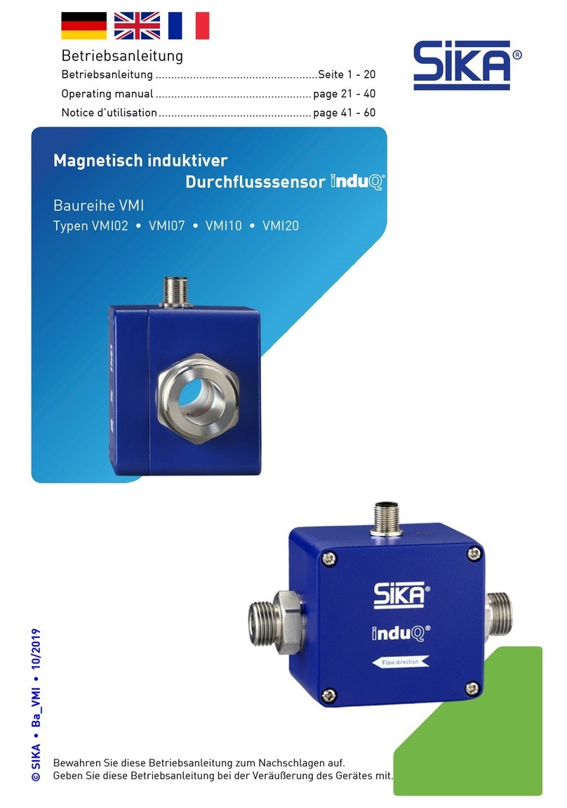 SIKA induQ VMI Series User manual