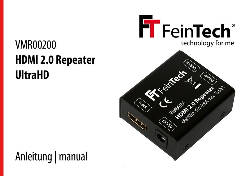 FeinTech VMR00200 User manual