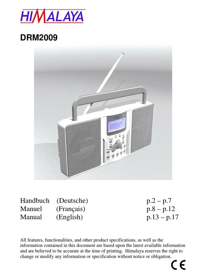 Himalaya DRM2009 manual