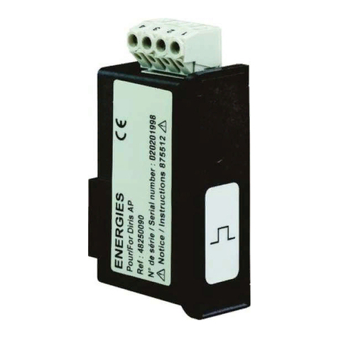 socomec DIRIS A20 User manual