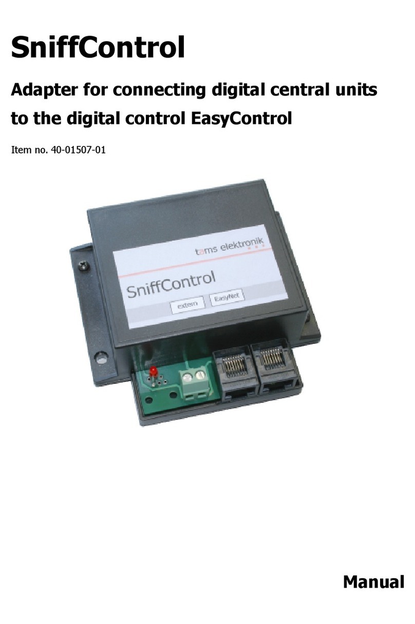 tams elektronik SniffControl manual