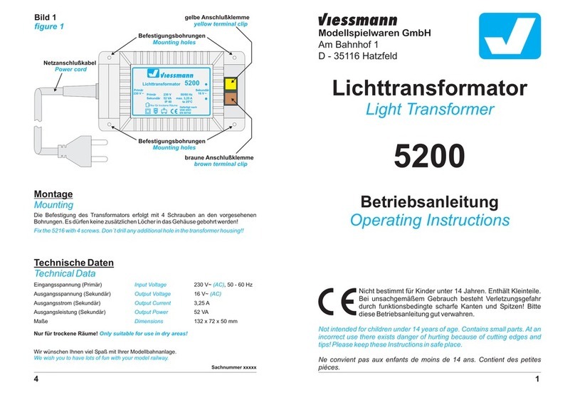 Viessmann 5200 operating instructions