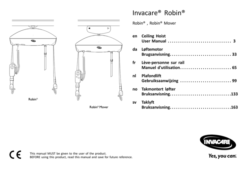 Invacare Robin Series user manual