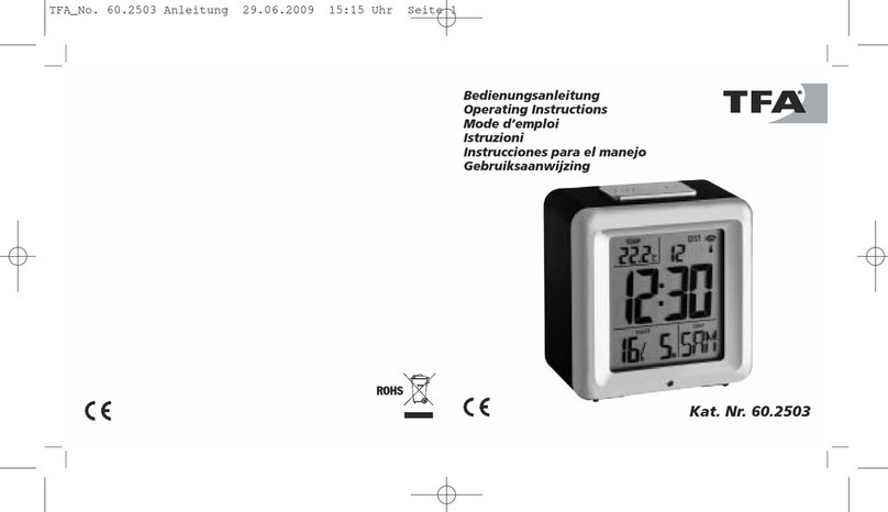TFA 60.2503 operating instructions