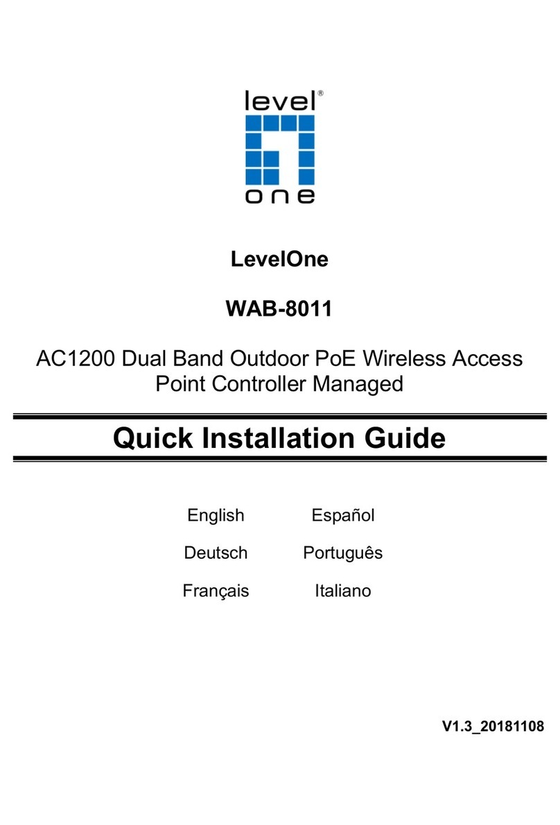 LevelOne WAB-8011 Quick installation guide LevelOne WAB-8011 Quick installation guide