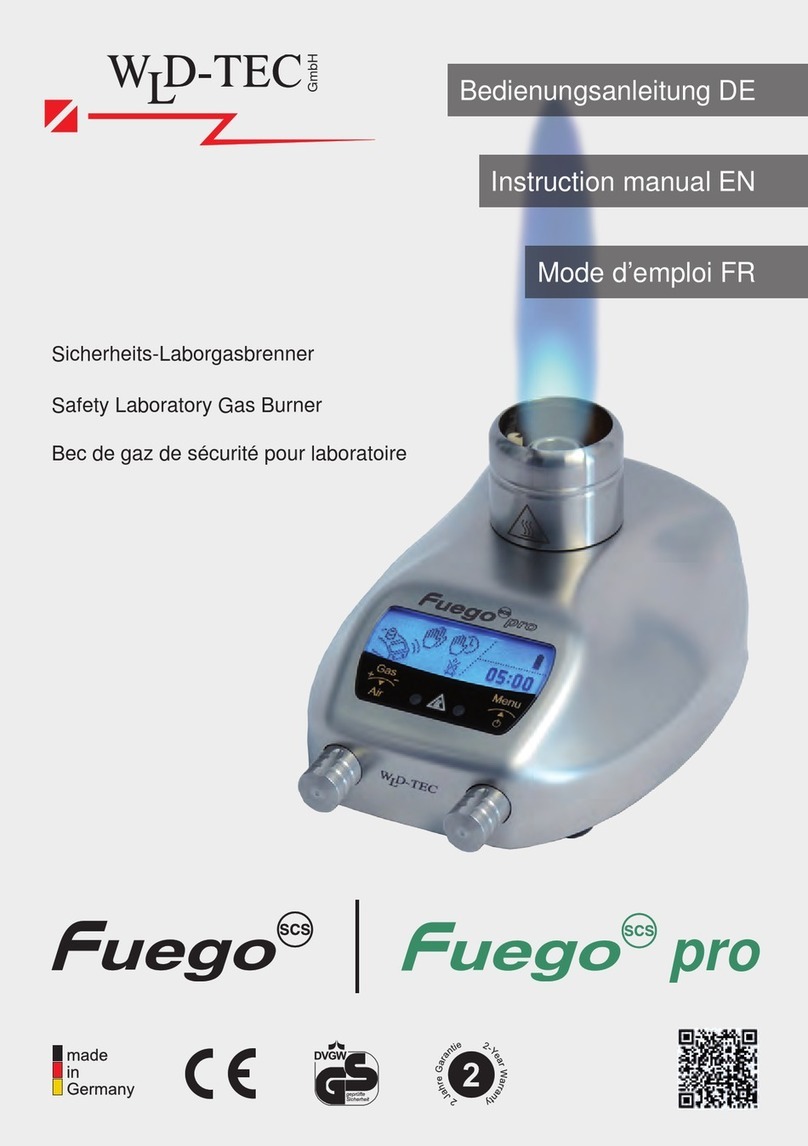 WLD-TEC Fuego SCS Pro instruction manual