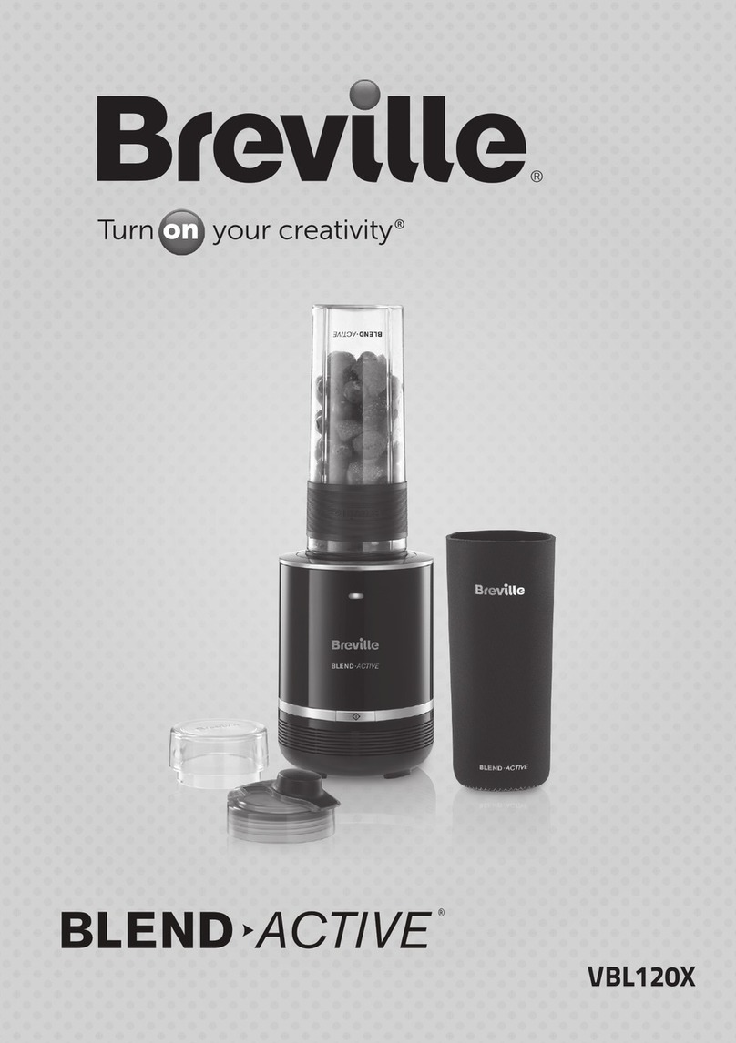 Breville Blend-Active VBL120X Instructions for use