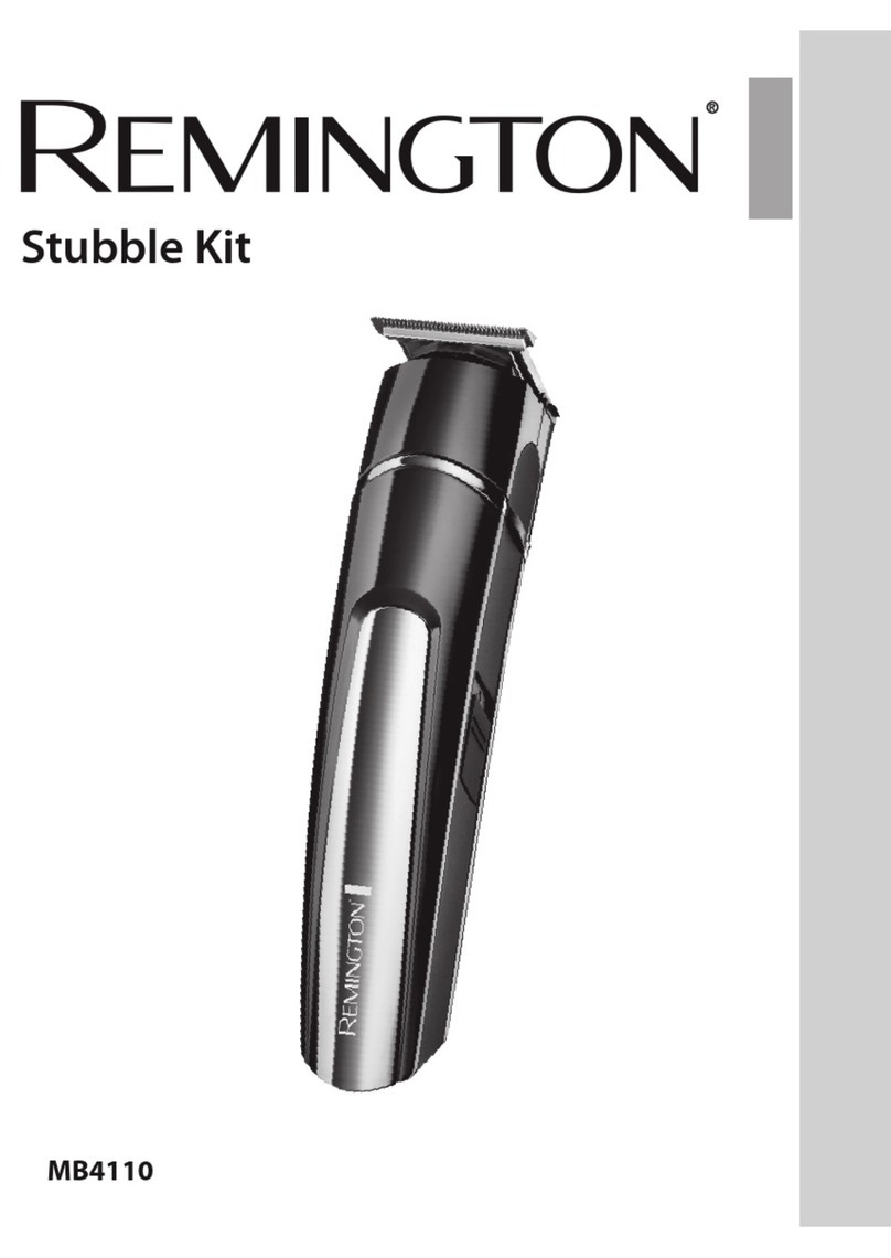 Remington MB4110 User manual