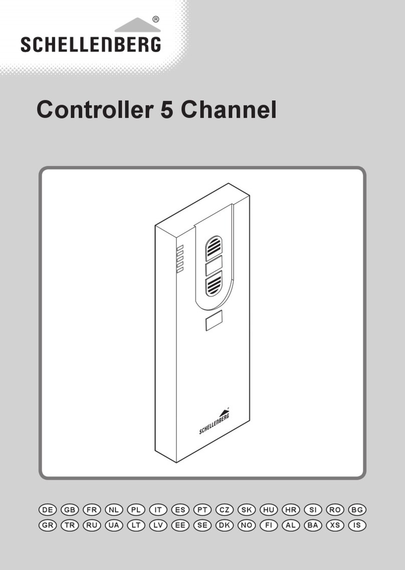 Schellenberg Controller 5 Channel instruction manual