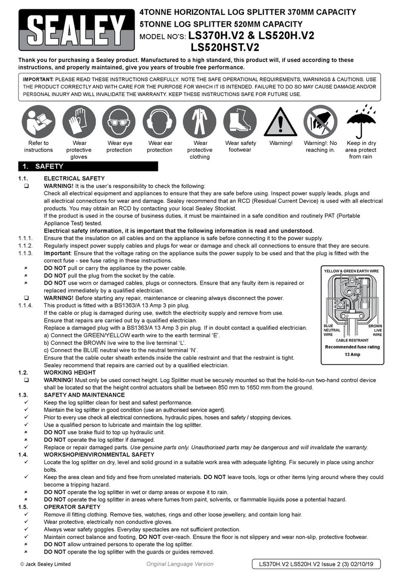 Sealey LS370H.V2 manual