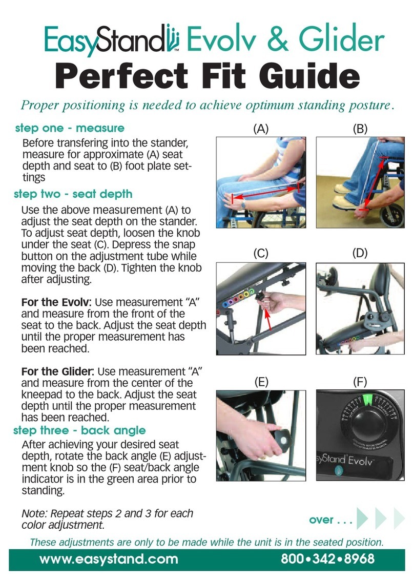 EasyStand Evolv Perfect Fit Guide
